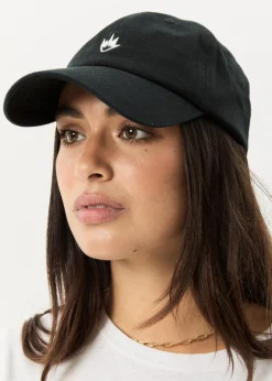 Accessories|Accessories<Afends Core  - Six Panel Cap Stone Black
