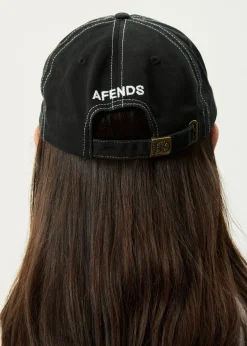 Accessories|Accessories<Afends Core - Six Panel Cap Black