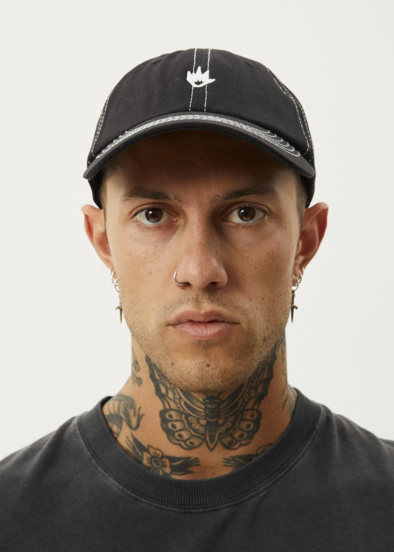 Accessories|Accessories<Afends Core - Six Panel Cap Black