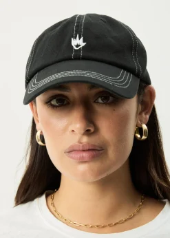 Accessories|Accessories<Afends Core - Six Panel Cap Black