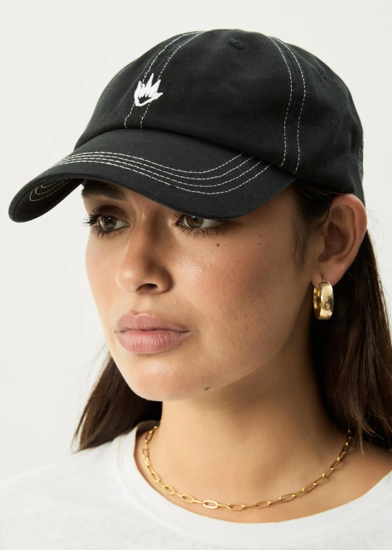 Accessories|Accessories<Afends Core - Six Panel Cap Black