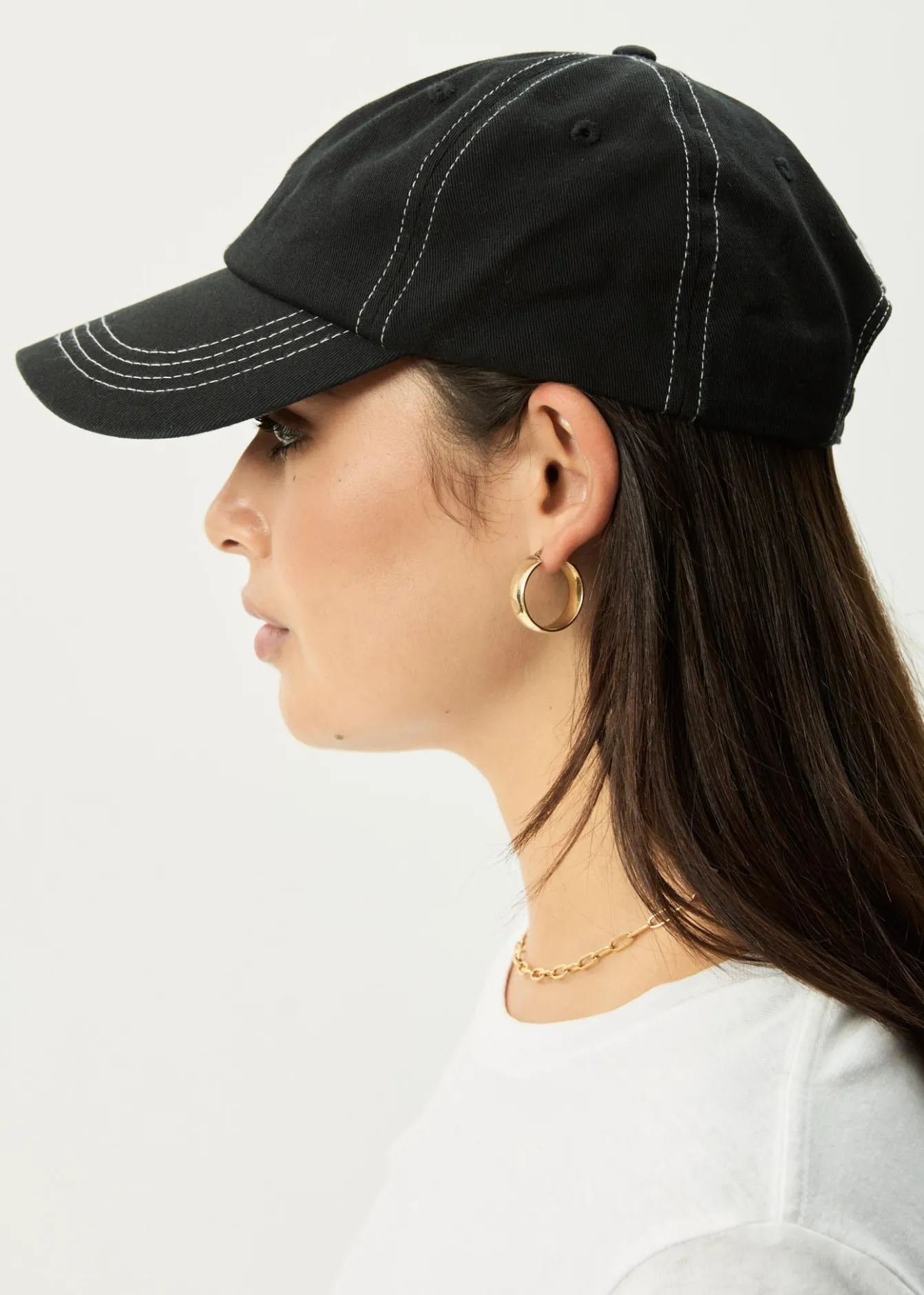 Accessories|Accessories<Afends Core - Six Panel Cap Black