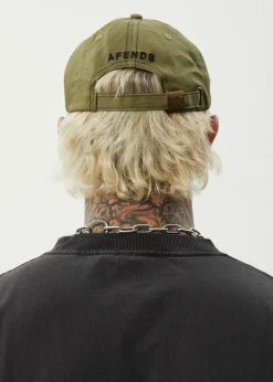 Accessories|Accessories<Afends Core  - Six Panel Cap Military