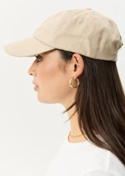 Accessories|Accessories<Afends Core  - Six Panel Cap Taupe