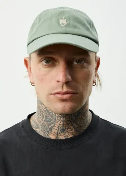 Accessories|Accessories<Afends Core  - Six Panel Cap Oil Green
