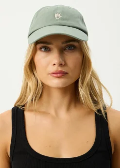 Accessories|Accessories<Afends Core  - Six Panel Cap Oil Green