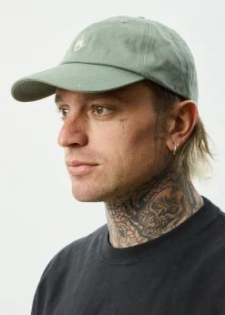 Accessories|Accessories<Afends Core  - Six Panel Cap Oil Green