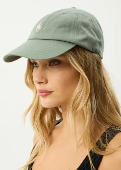 Accessories|Accessories<Afends Core  - Six Panel Cap Oil Green