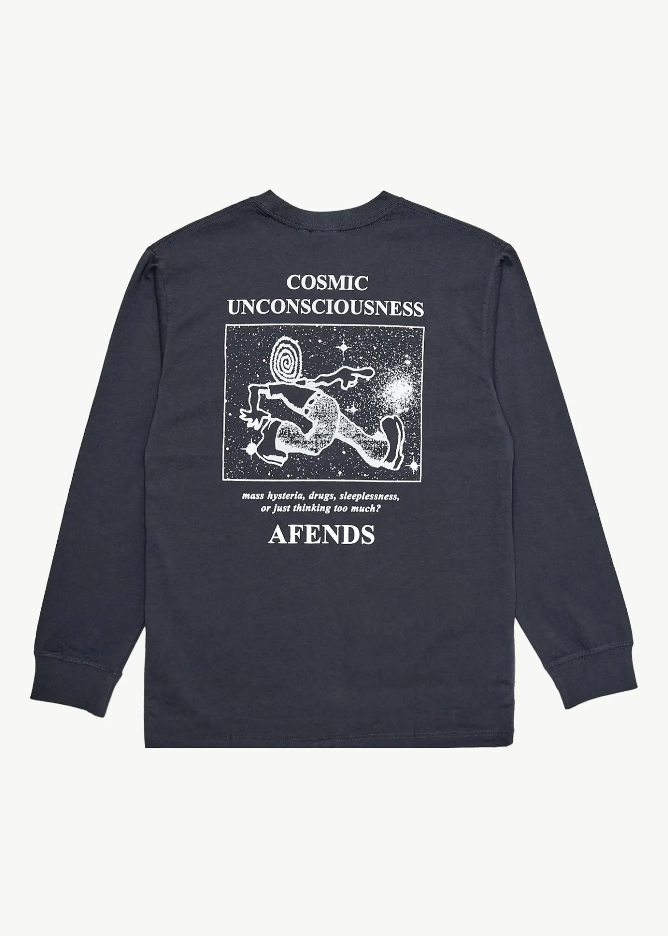 Long Sleeve<Afends Cosmic - Long Sleeve Tee Charcoal