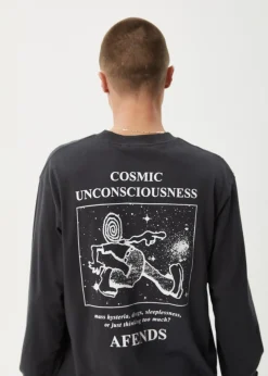 Long Sleeve<Afends Cosmic - Long Sleeve Tee Charcoal