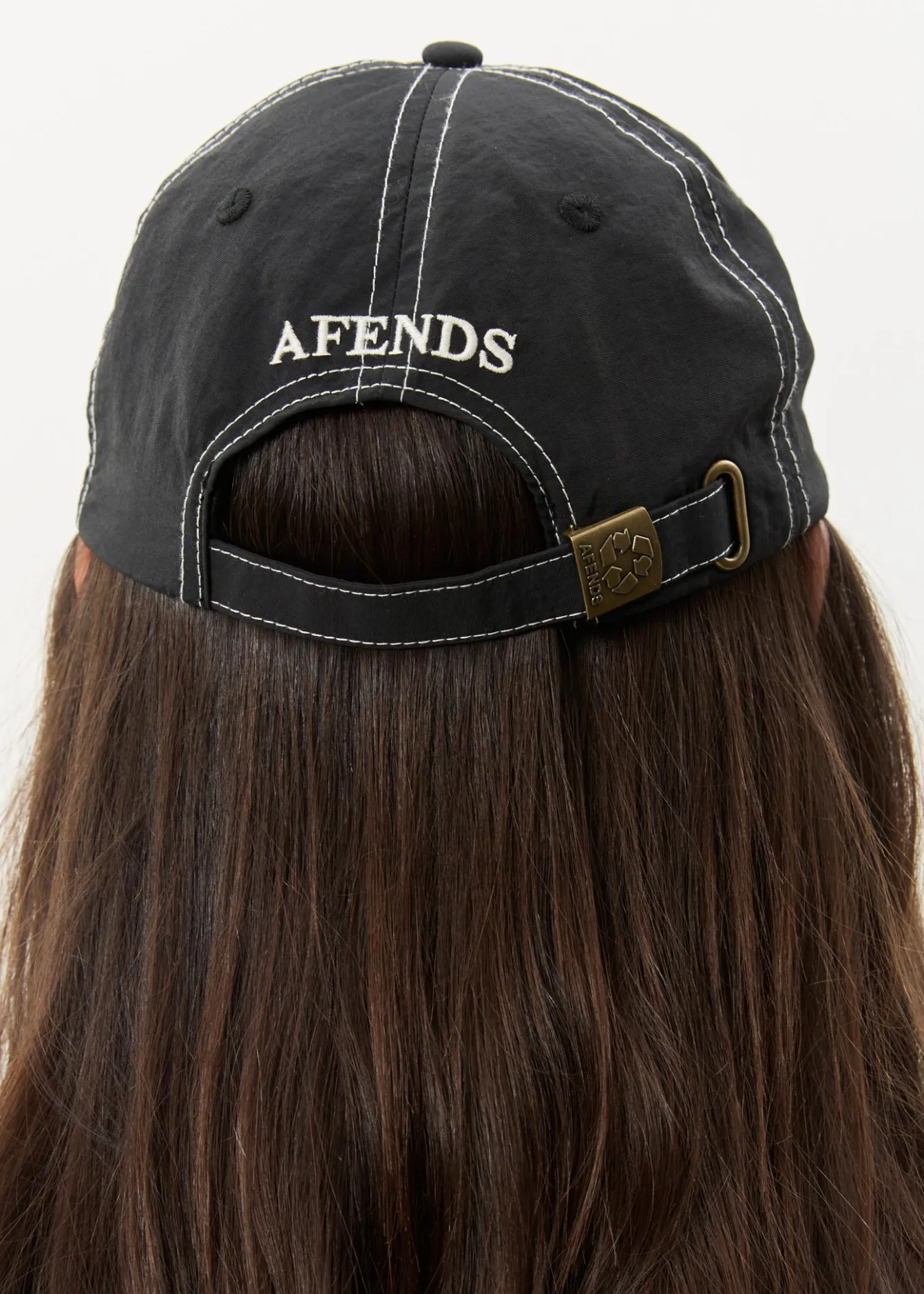 Accessories|Accessories<Afends Cosmic Con - Six Panel Cap Black