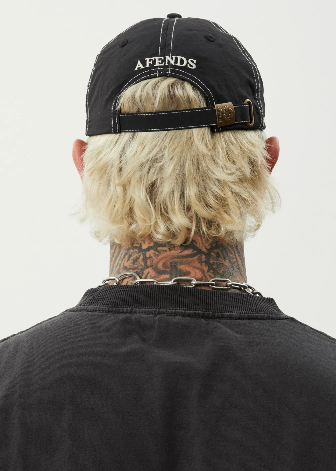 Accessories|Accessories<Afends Cosmic Con - Six Panel Cap Black