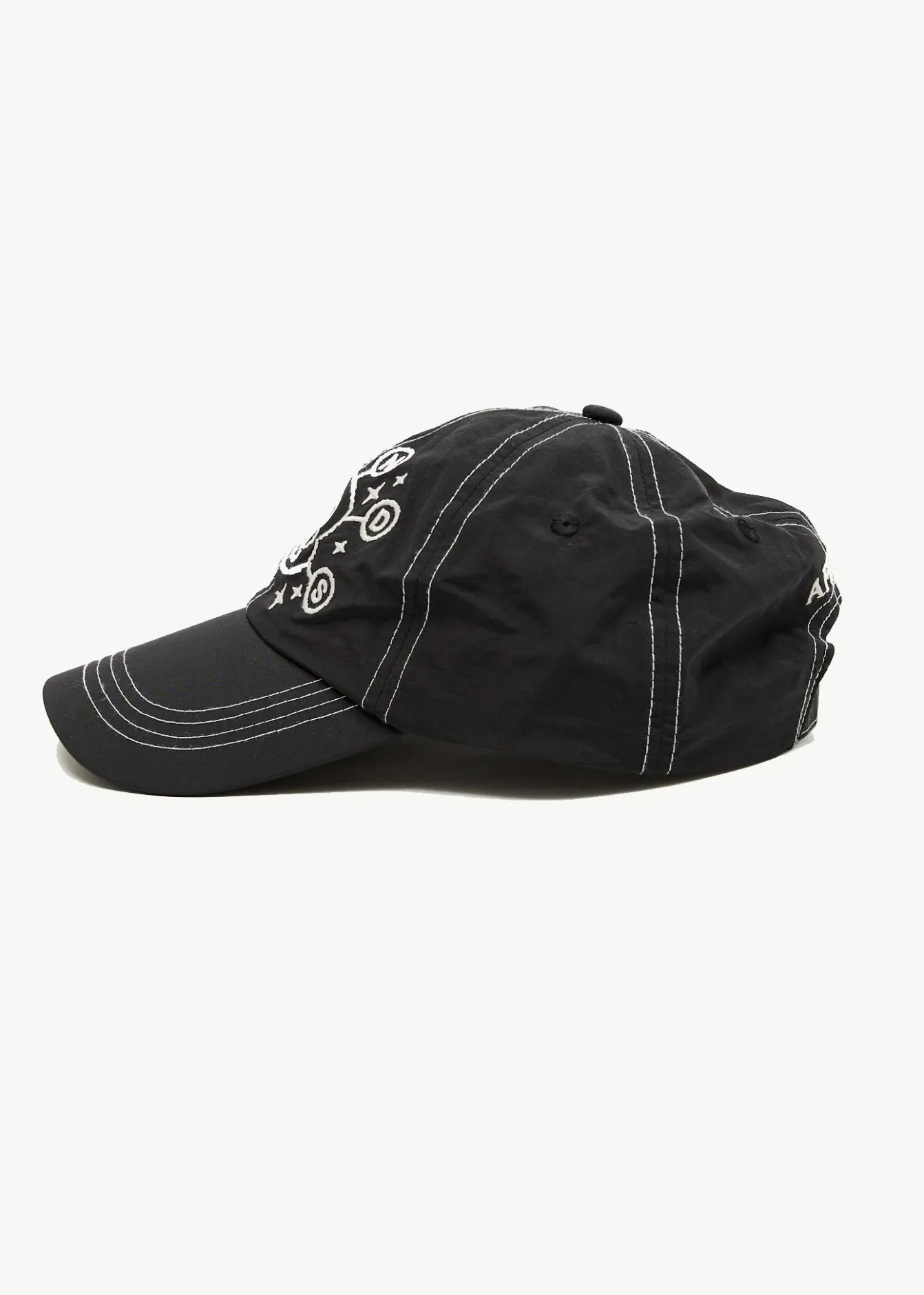 Accessories|Accessories<Afends Cosmic Con - Six Panel Cap Black
