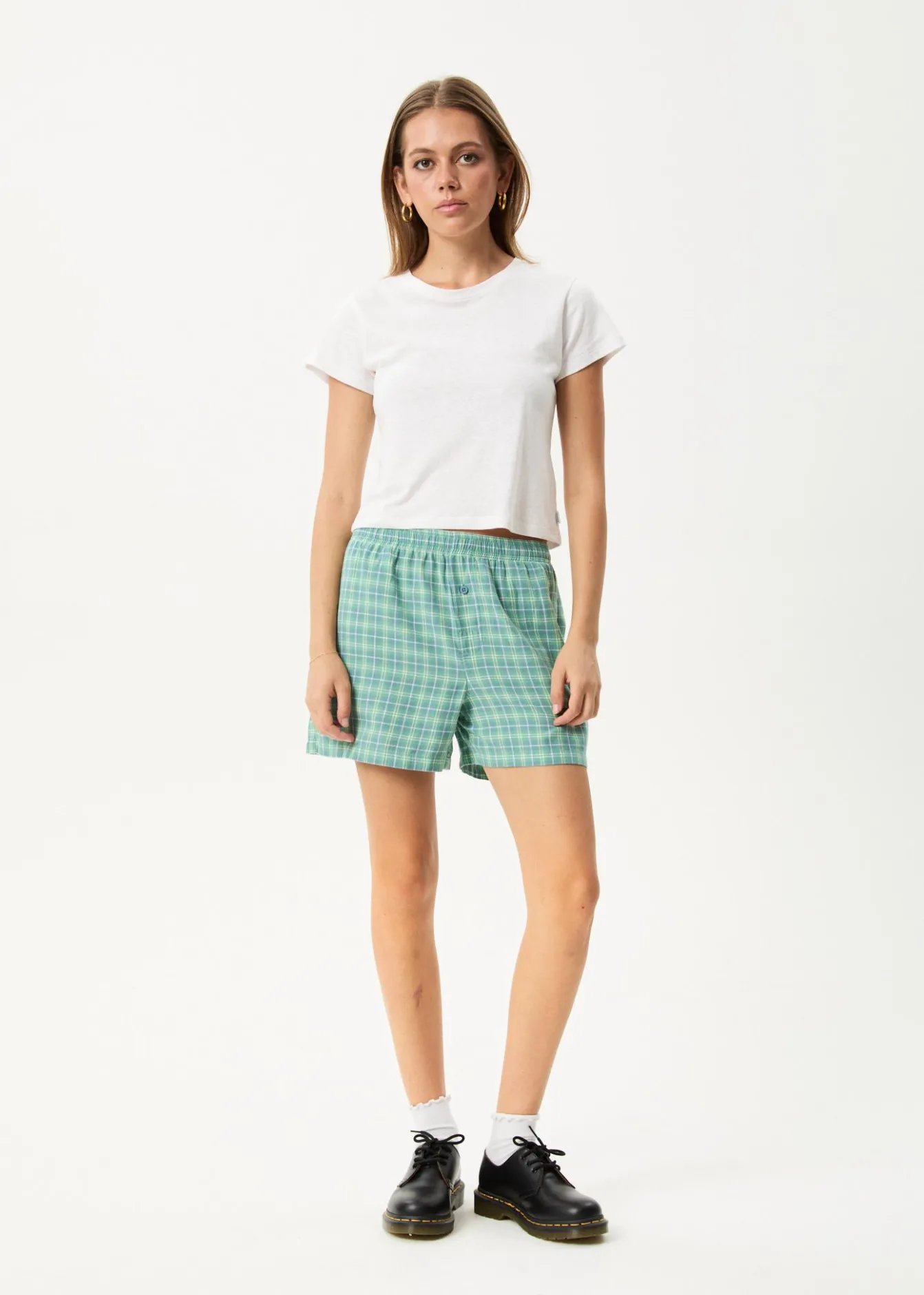 Shorts<Afends Creator - Boxer Short Pine
