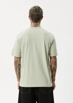T-Shirts<Afends Creator  - Retro Tee Eucalyptus
