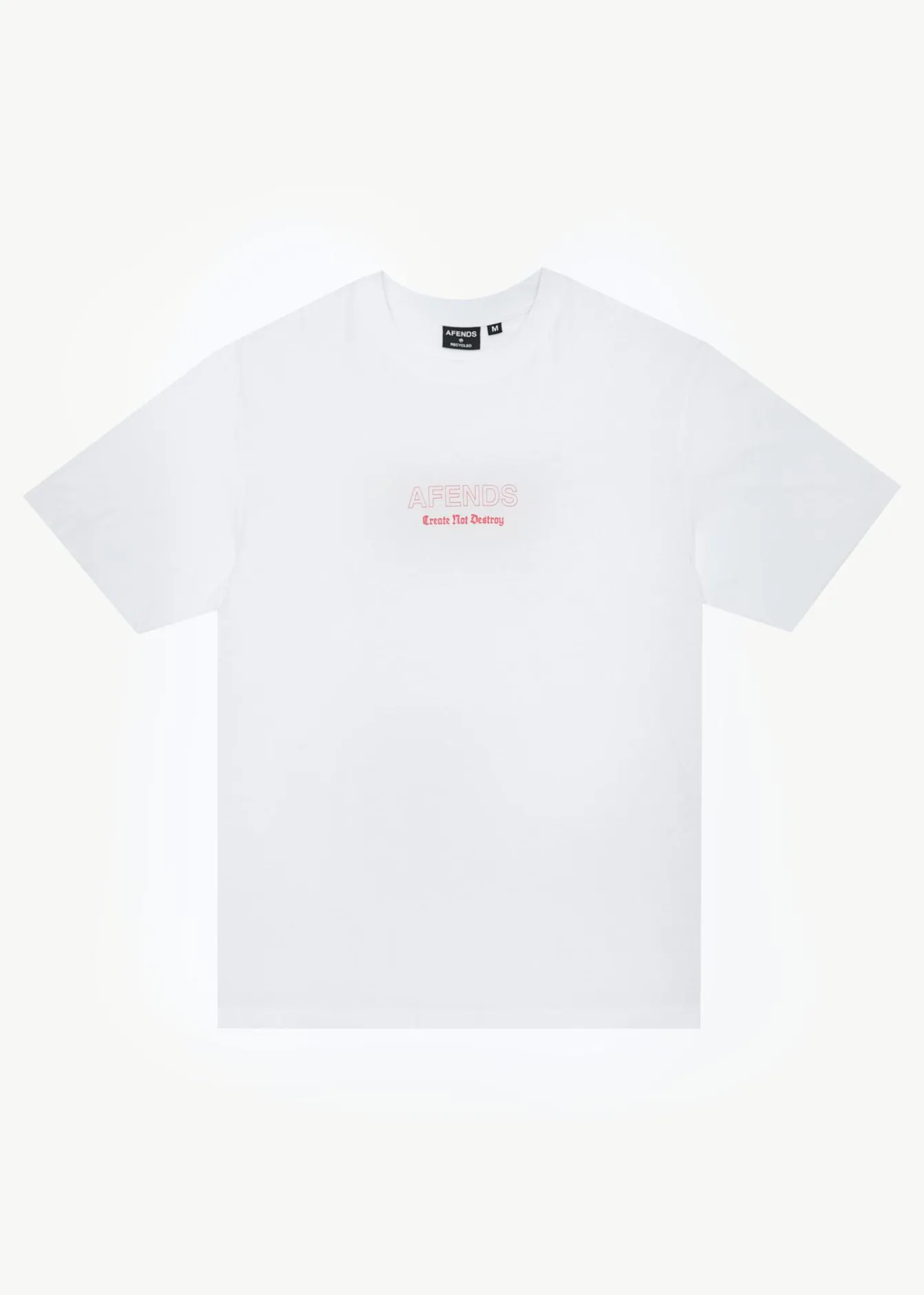 T-Shirts<Afends Creator - Retro Tee White