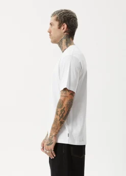 T-Shirts<Afends Creator - Retro Tee White