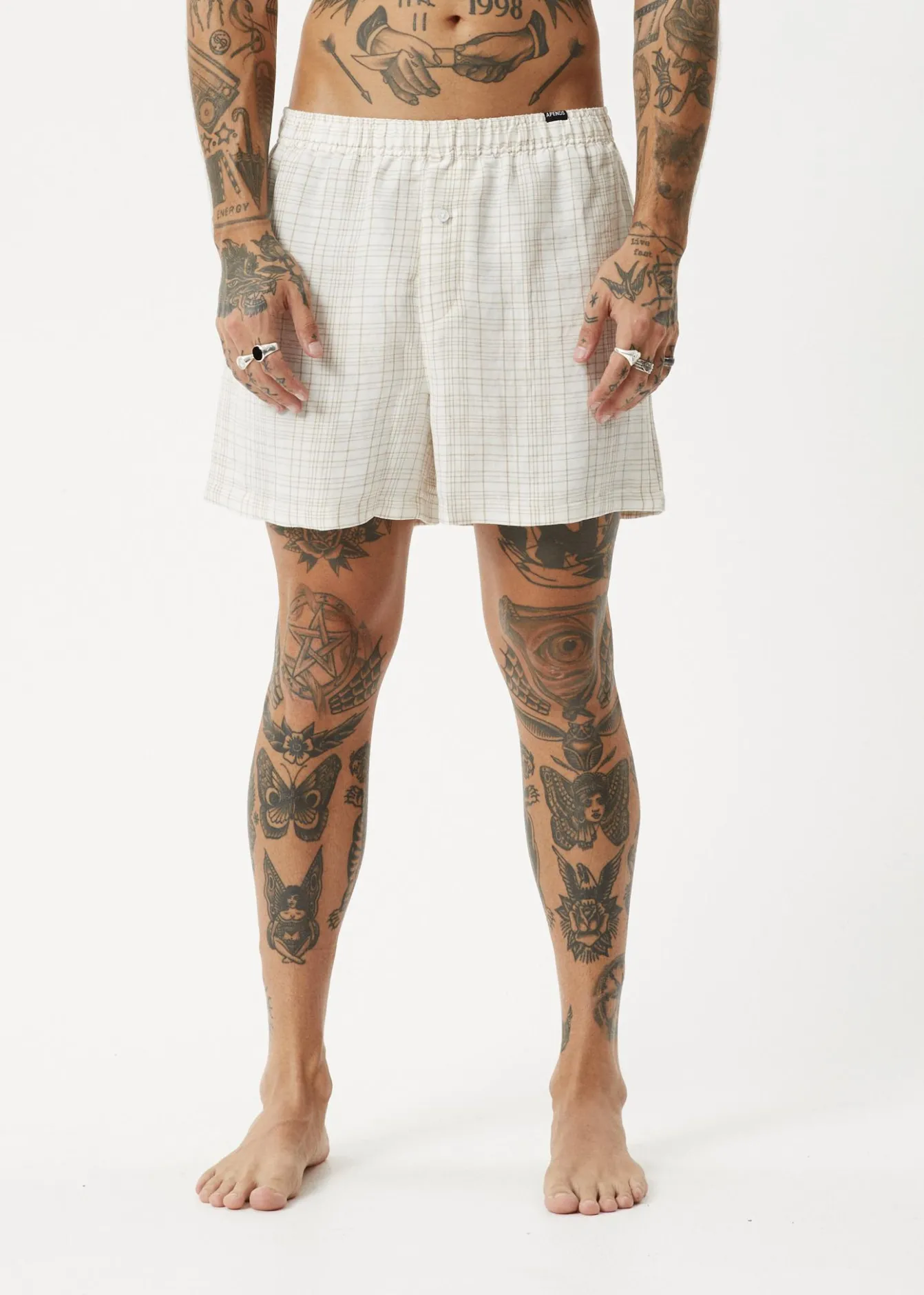 Accessories|Accessories<Afends Criss Cross - Boxer Short Taupe