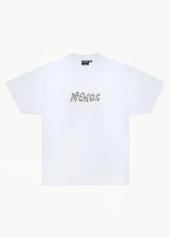 T-Shirts<Afends Daisy Chain  - Boxy Tee White