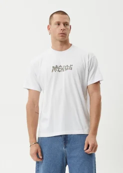 T-Shirts<Afends Daisy Chain  - Boxy Tee White