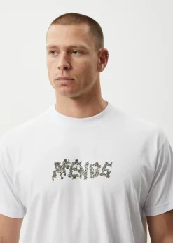 T-Shirts<Afends Daisy Chain  - Boxy Tee White