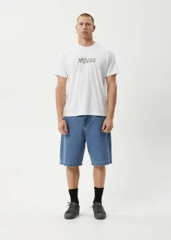 T-Shirts<Afends Daisy Chain  - Boxy Tee White
