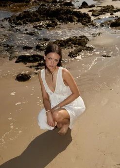 Dresses<Afends Dakota  - Mini Dress White
