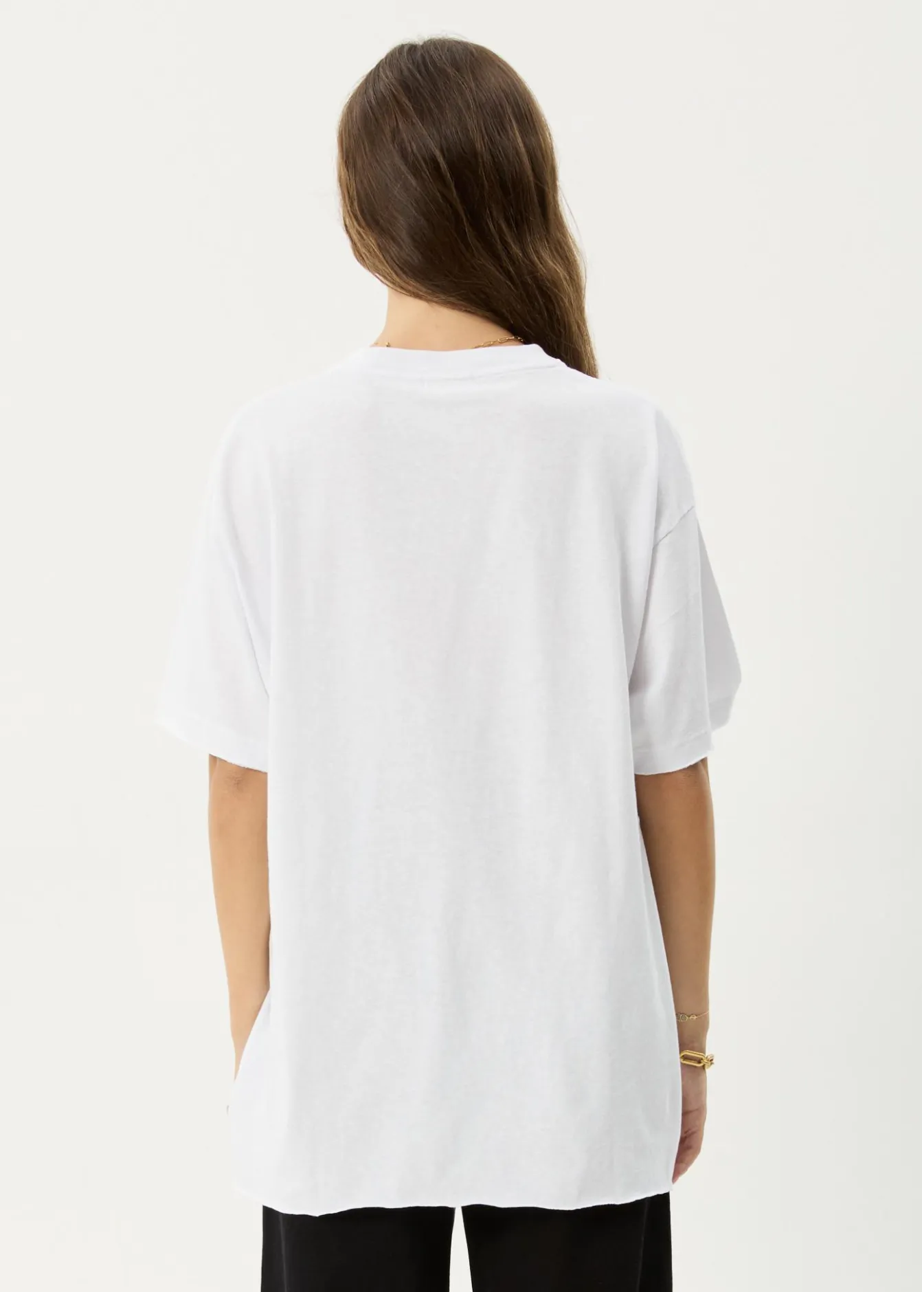 Tees & Shirts<Afends Dark Heaven - Oversized Tee White