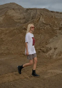 Tees & Shirts<Afends Dark Heaven - Oversized Tee White
