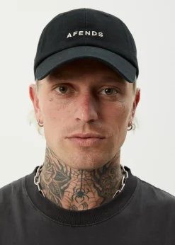 Accessories|Accessories<Afends Daylight  - Panelled Cap Stone Black