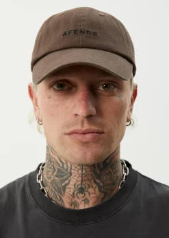 Accessories|Accessories<Afends Daylight  - Panelled Cap Coffee