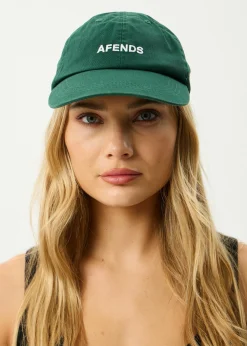 Accessories|Accessories<Afends Daylight  - Panelled Cap Hunter Green