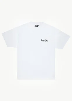 T-Shirts<Afends Destroyer  - Boxy Tee White