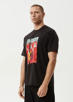 T-Shirts<Afends Dime Bag - Retro Tee Black