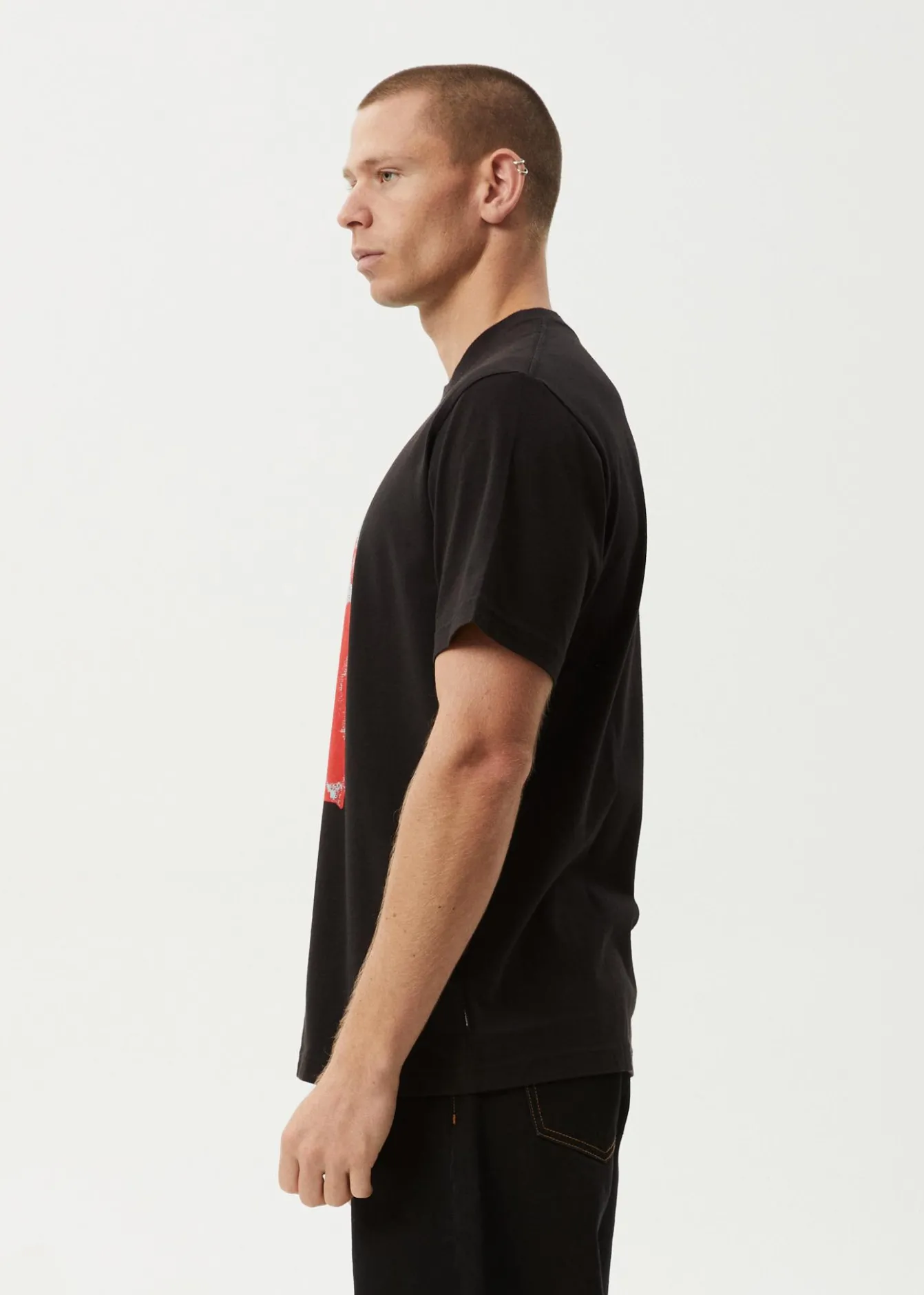 T-Shirts<Afends Dime Bag - Retro Tee Black