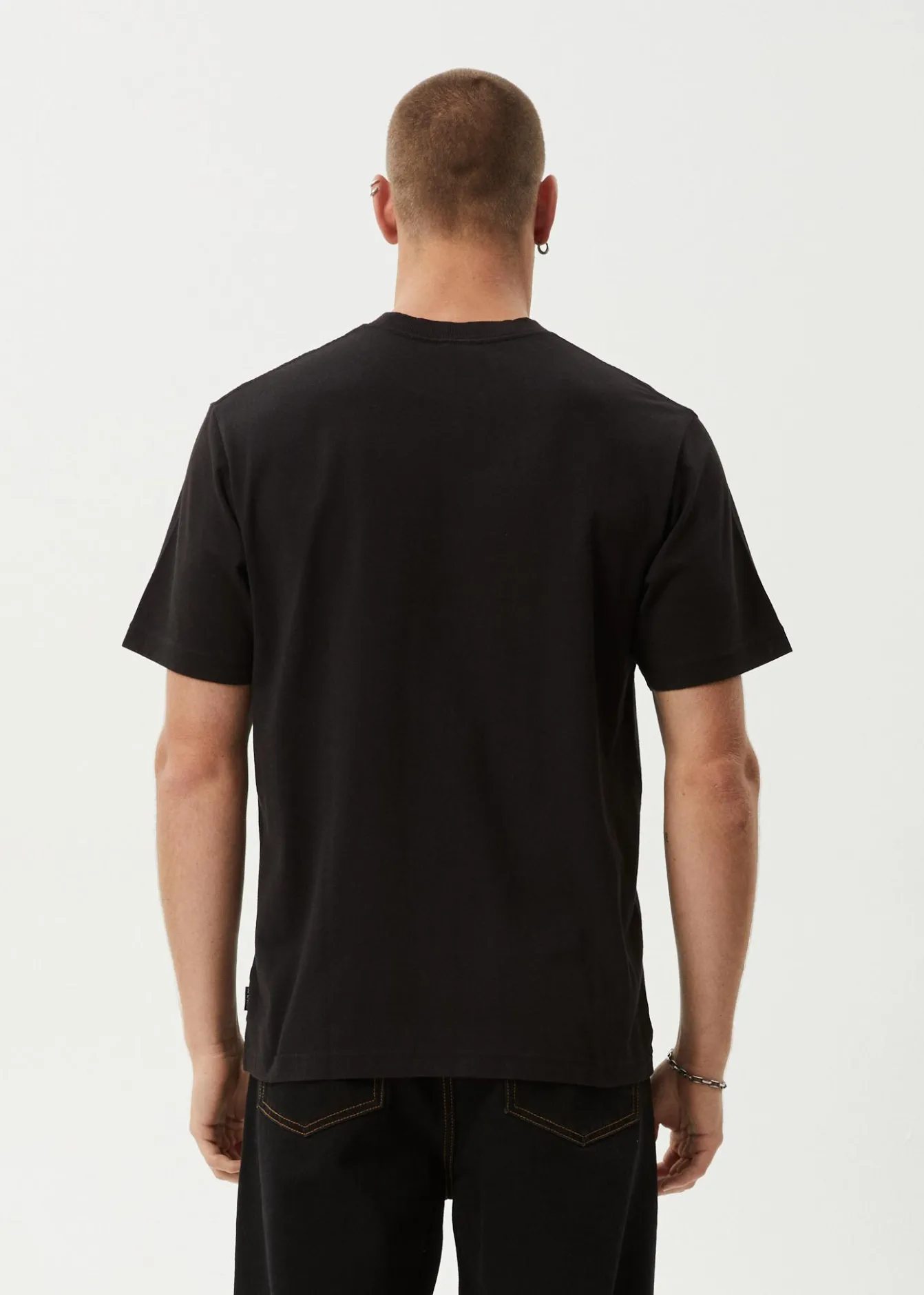 T-Shirts<Afends Dime Bag - Retro Tee Black