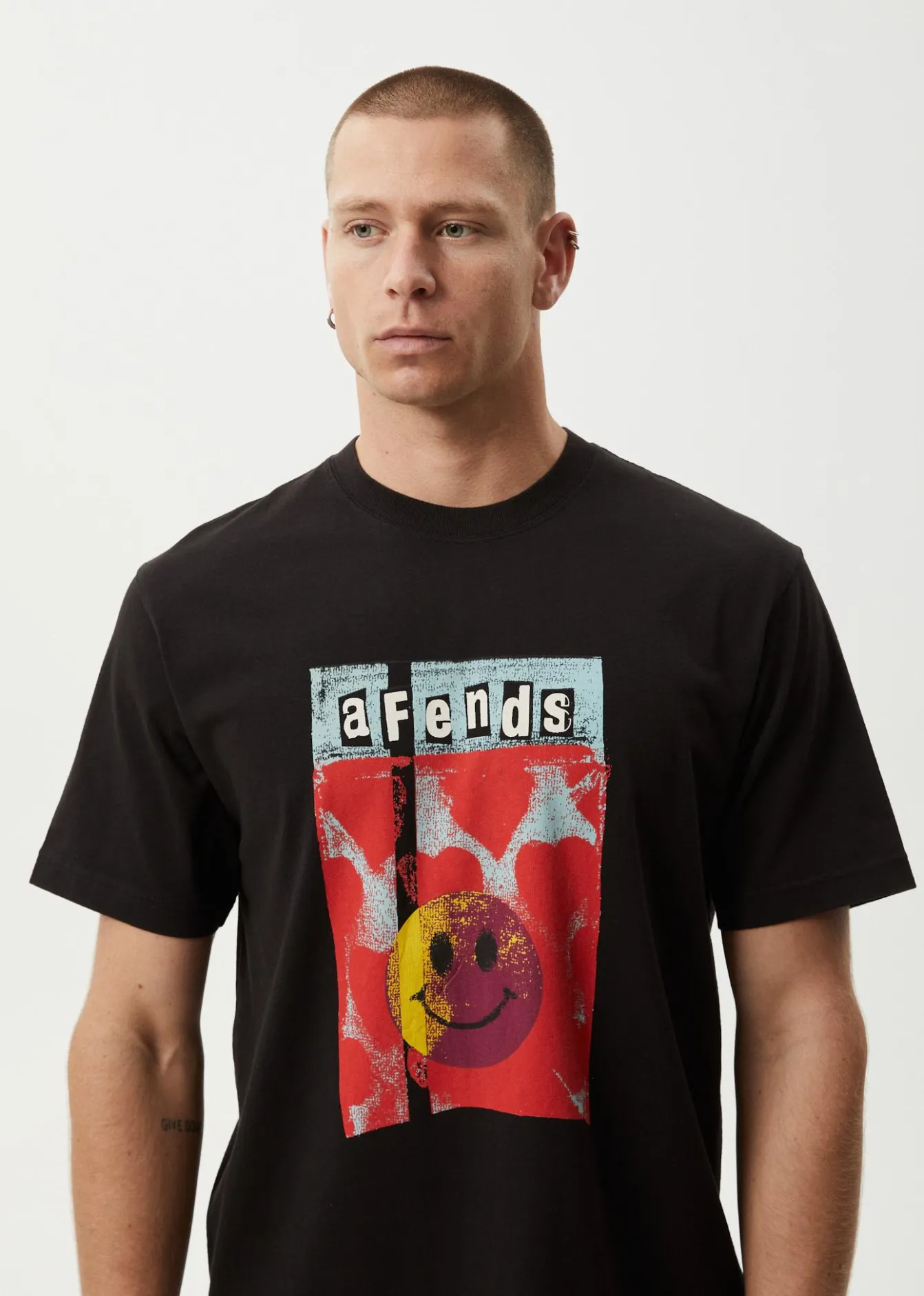T-Shirts<Afends Dime Bag - Retro Tee Black