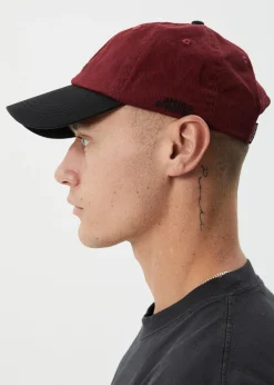 Accessories|Accessories<Afends Disco - Panelled Cap Burgundy