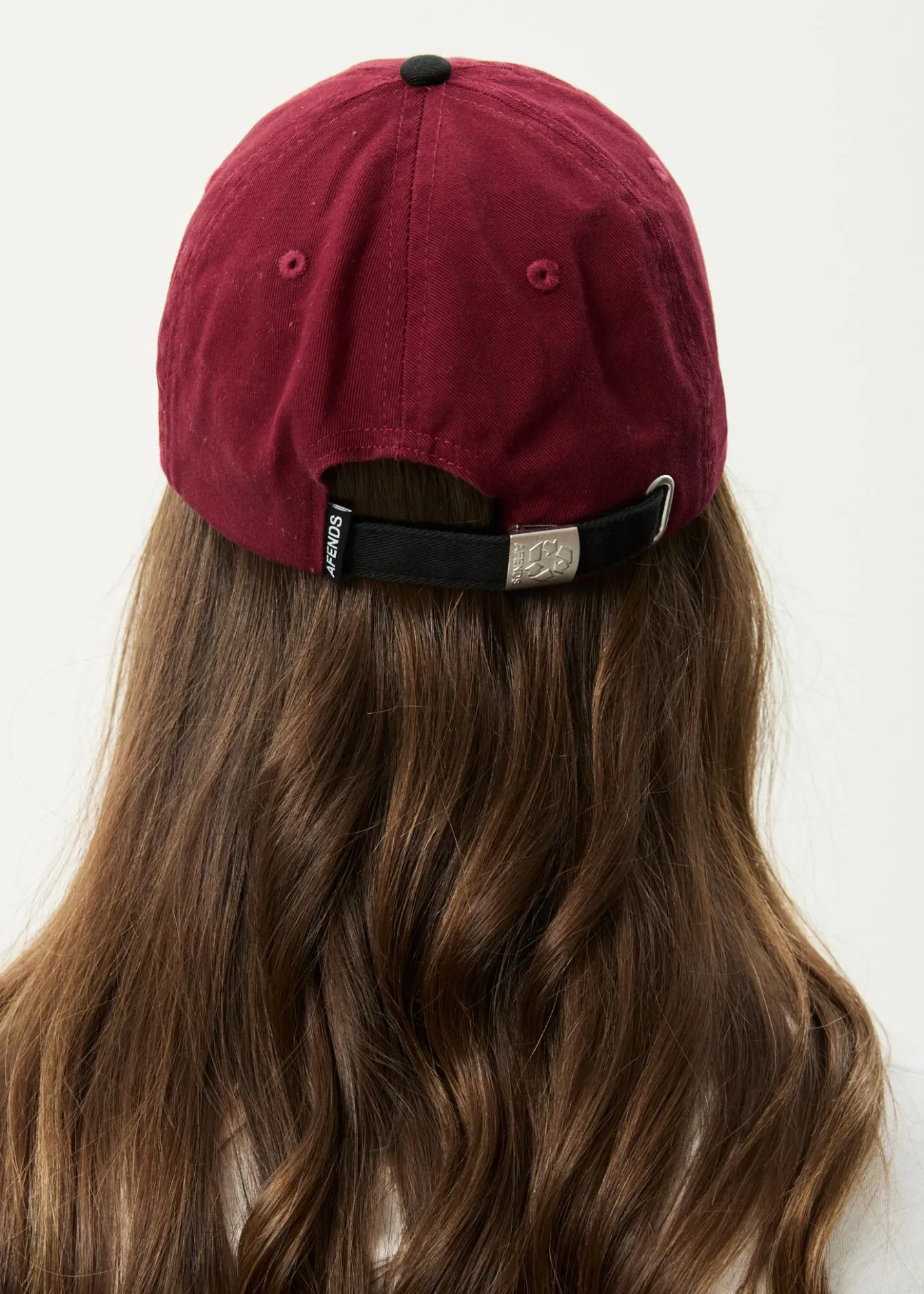 Accessories|Accessories<Afends Disco - Panelled Cap Burgundy