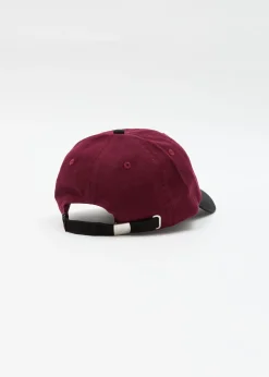 Accessories|Accessories<Afends Disco - Panelled Cap Burgundy