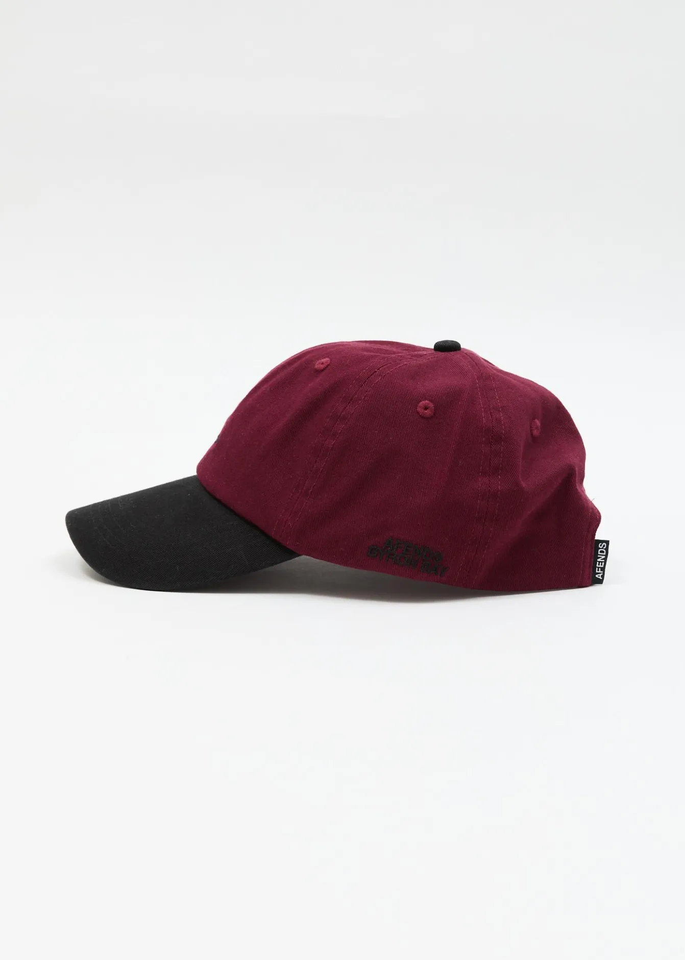 Accessories|Accessories<Afends Disco - Panelled Cap Burgundy