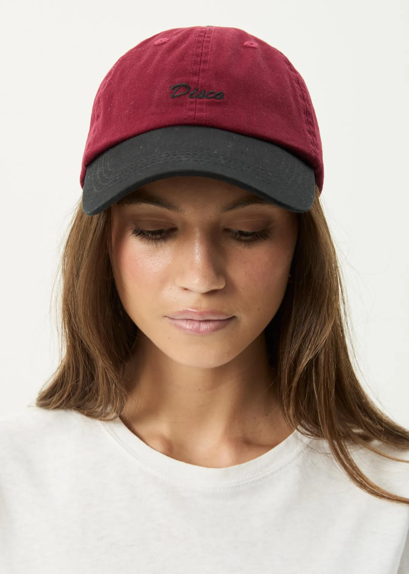 Accessories|Accessories<Afends Disco - Panelled Cap Burgundy