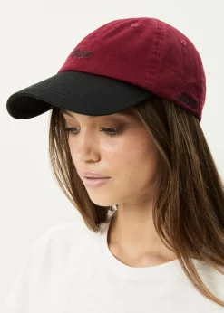 Accessories|Accessories<Afends Disco - Panelled Cap Burgundy