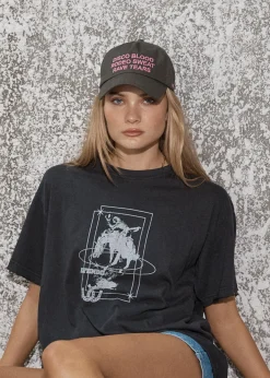 Accessories|Accessories<Afends Disco Rodeo - Trucker Cap Gunmetal