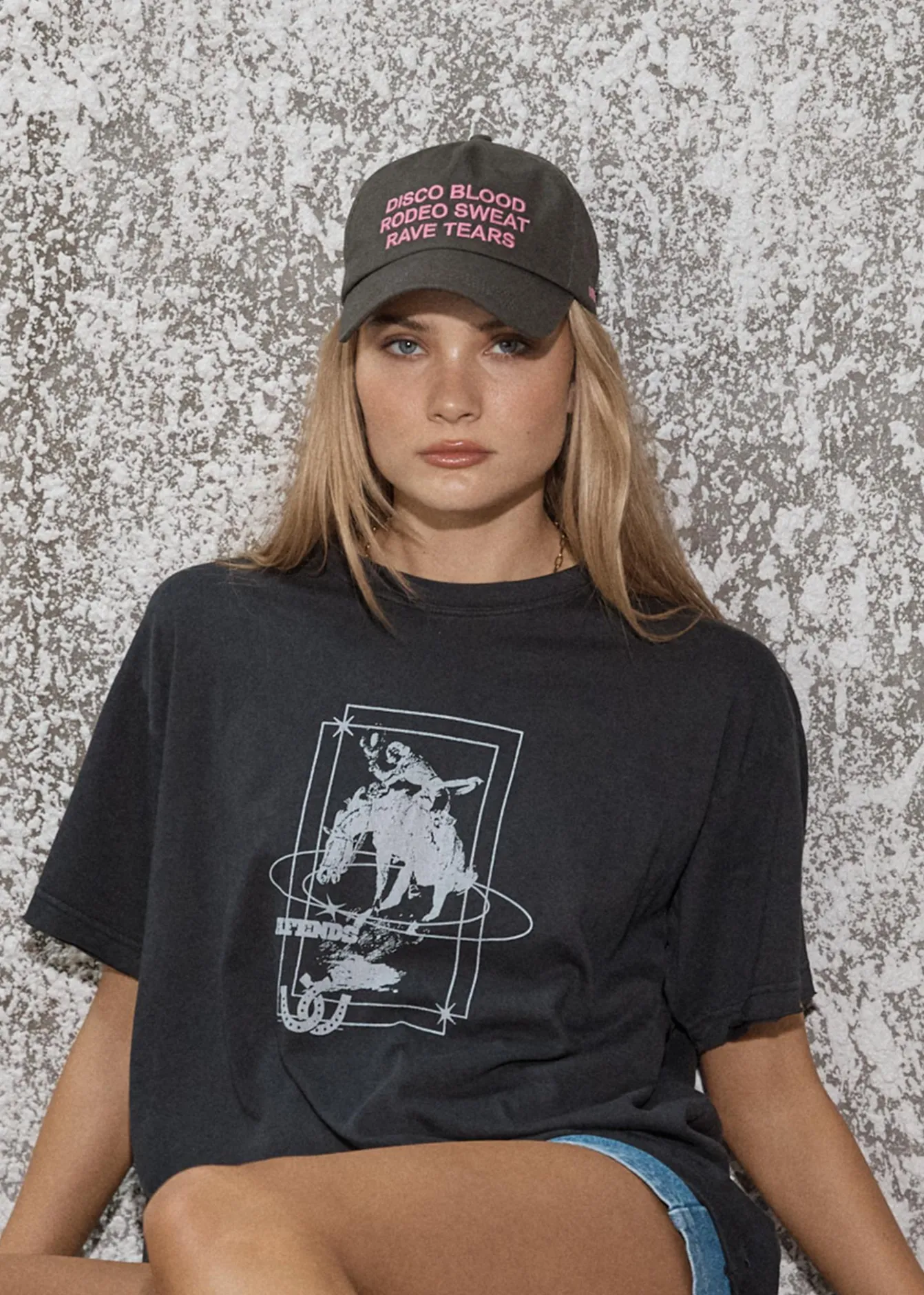 Accessories|Accessories<Afends Disco Rodeo - Trucker Cap Gunmetal