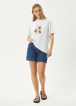 Tees & Shirts<Afends Dixie  - Oversized Tee White