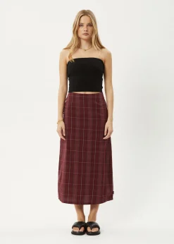 Sets & Co-Ords|Skirts<Afends Eboni  - Midi Skirt Port