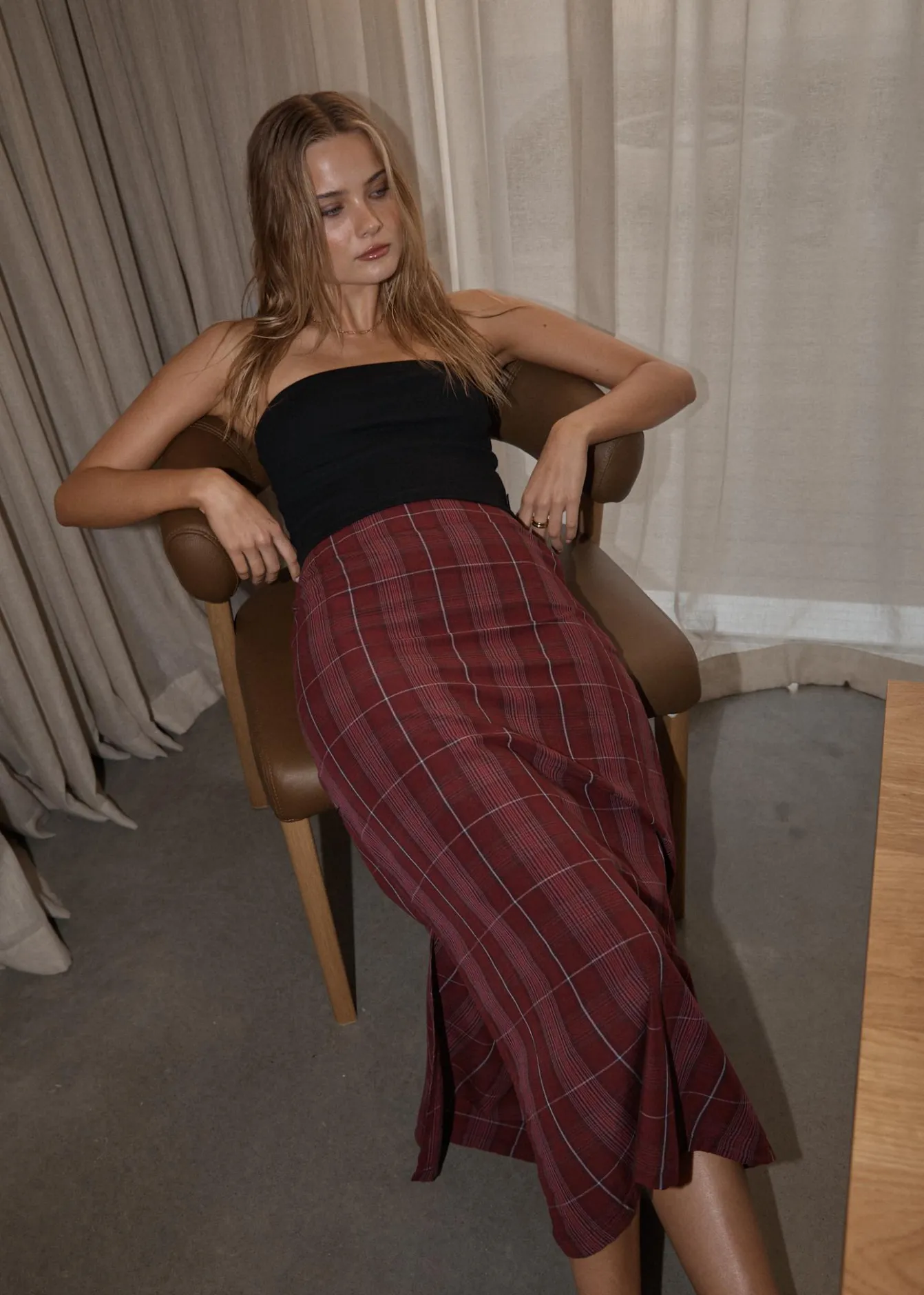 Sets & Co-Ords|Skirts<Afends Eboni - Midi Skirt Port