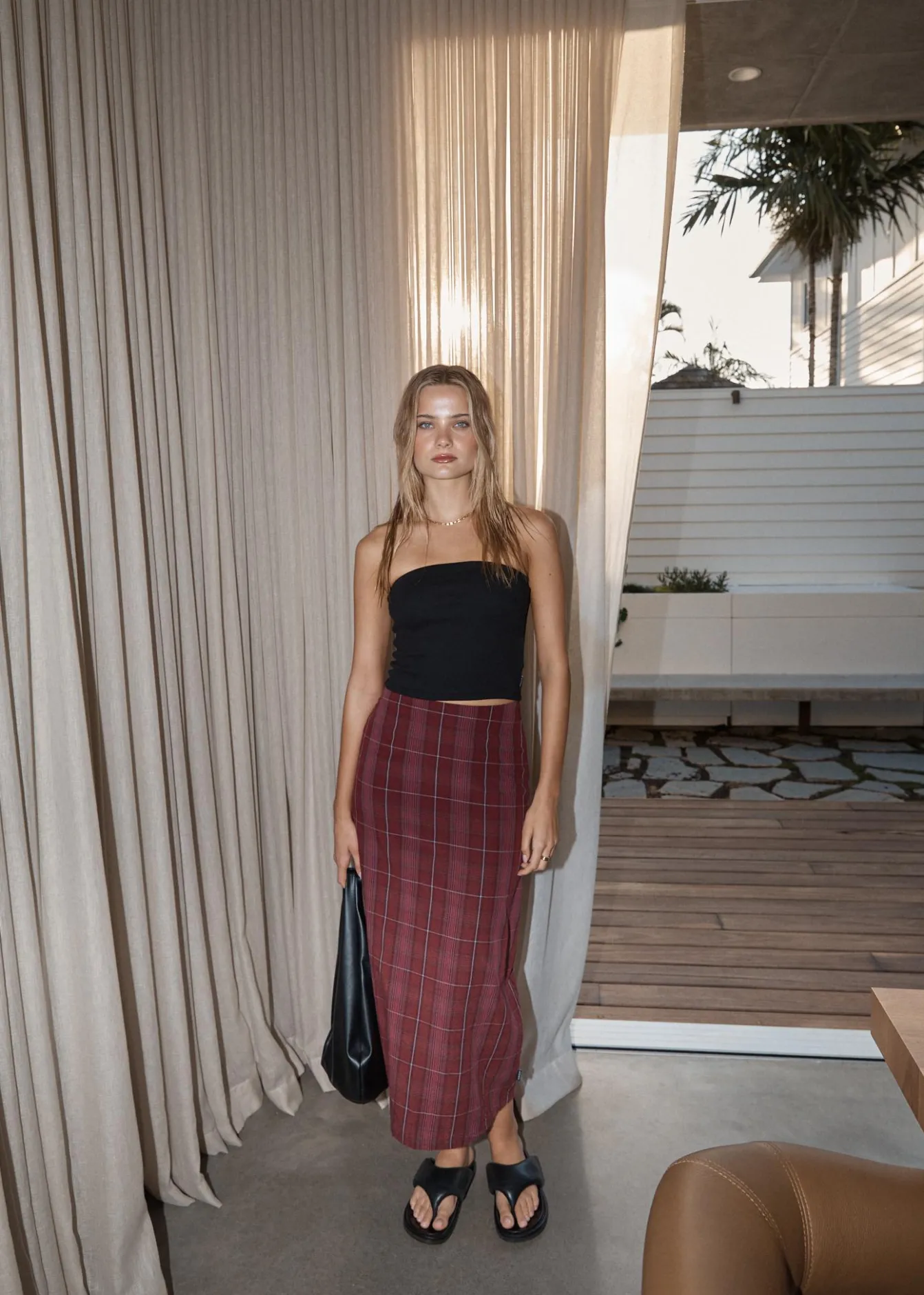 Sets & Co-Ords|Skirts<Afends Eboni - Midi Skirt Port