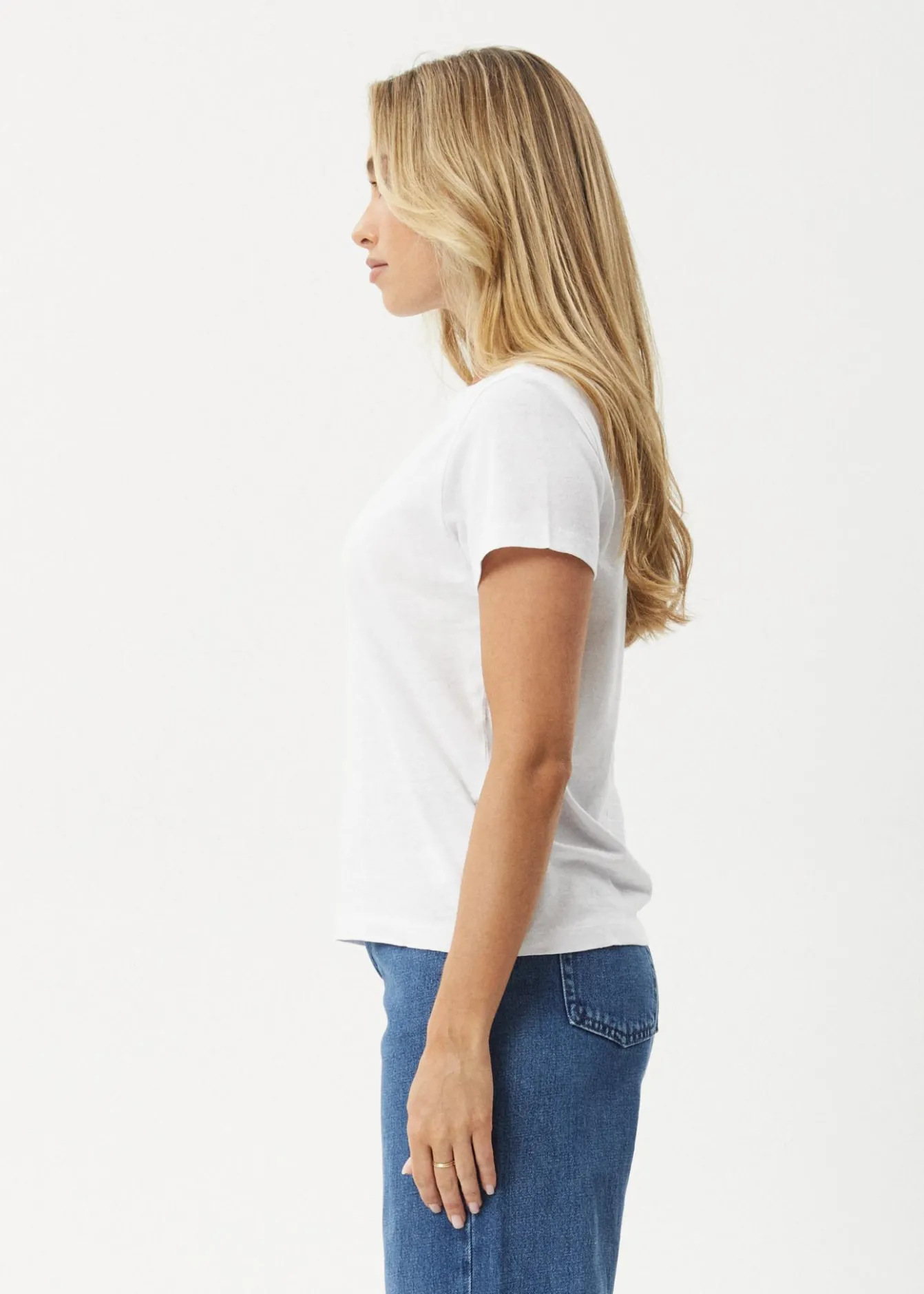 Tees & Shirts|Essentials<Afends Eden - Regular Tee White